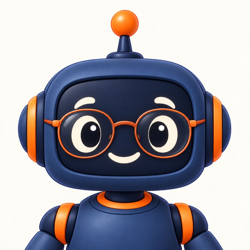 Robot Zéro Coquille avec des lunettes
